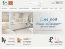 Tablet Screenshot of floorsonline.co.uk